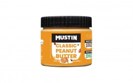 Mustin Classic Peanut Butter Chunky  Plastic Jar  340 grams
